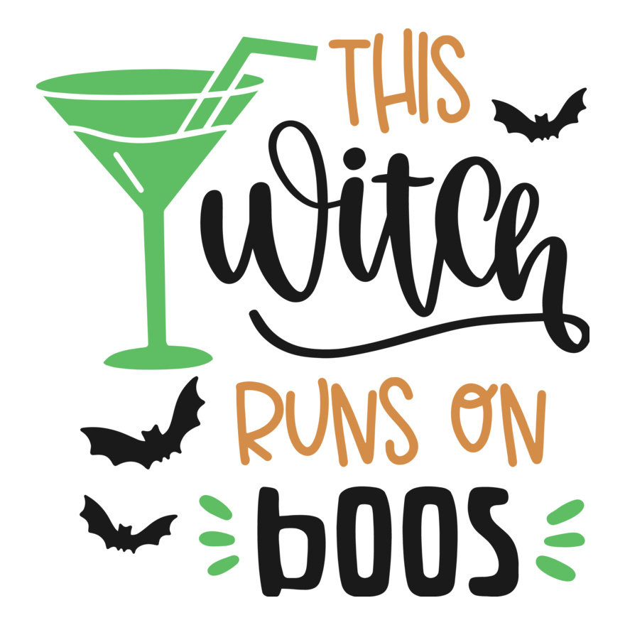 This Witch Runs On Boos (0810) Thumbnail