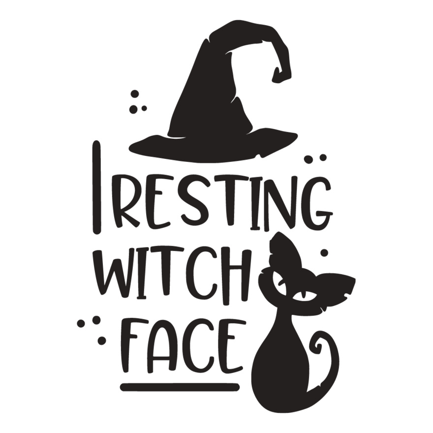 Resting Witch Face Cat (0851) Thumbnail