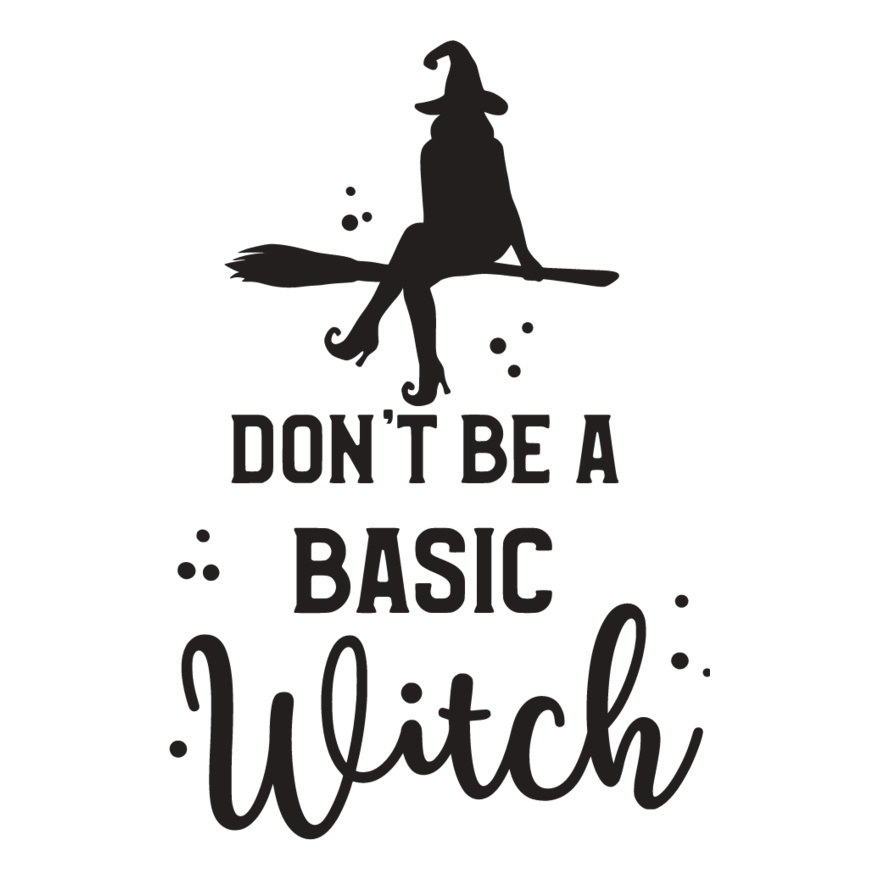 Don't Be A Basic Silhouette (0845) Thumbnail