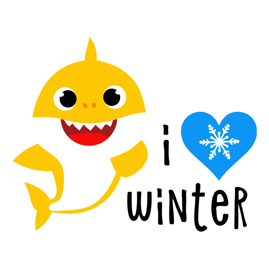 I Love Winter Yellow (0440) Thumbnail