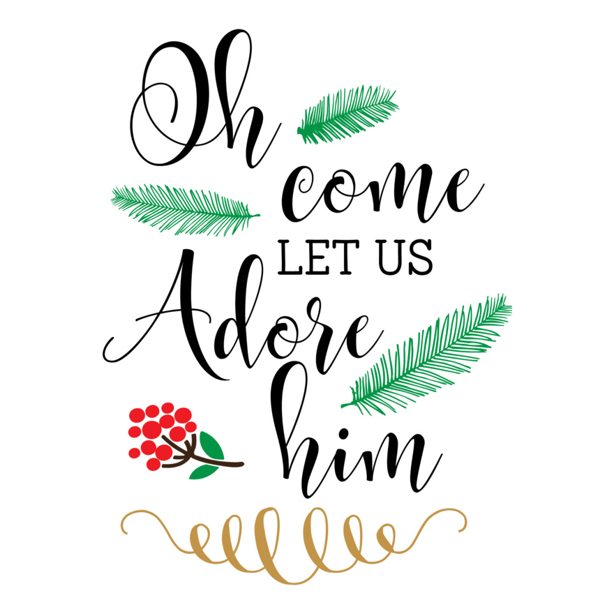 Oh Come Let Us Adore Him (0575) Thumbnail