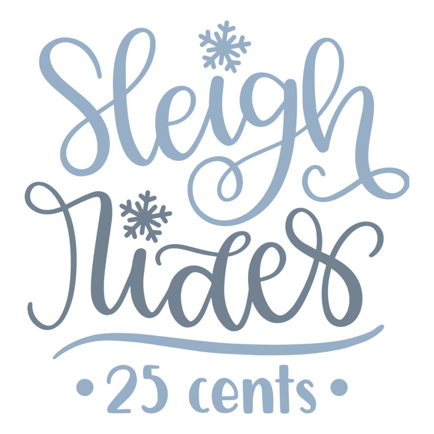 Sleigh Rides 25 cents (0636) Thumbnail