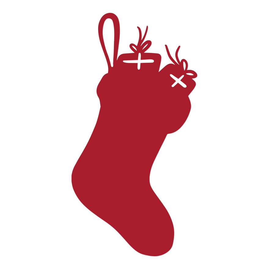 Stocking Silhouette Gifts (0543) Thumbnail