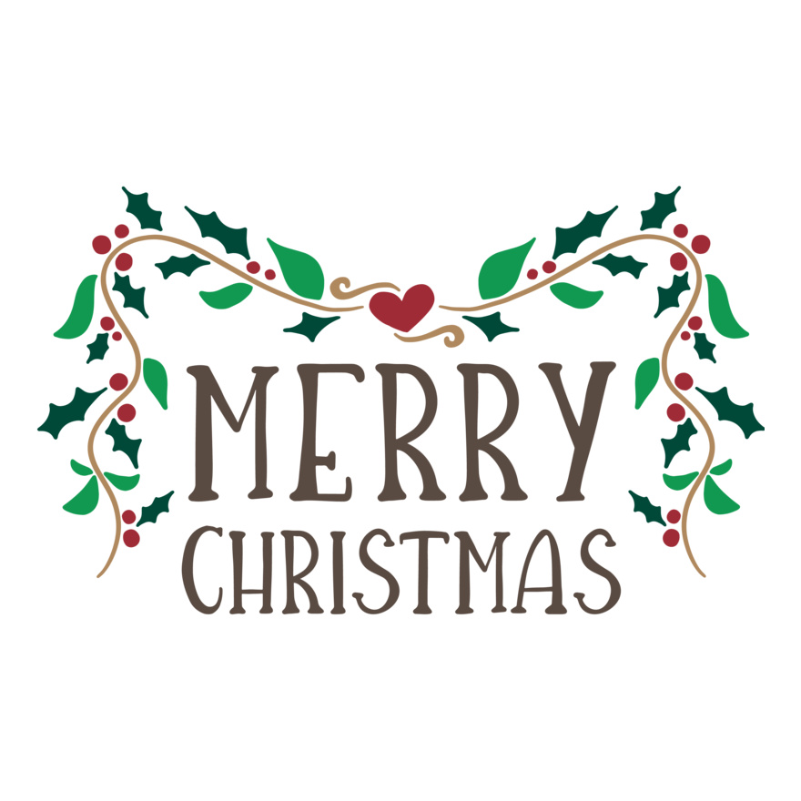 Merry Xmas Garland (0739) Thumbnail