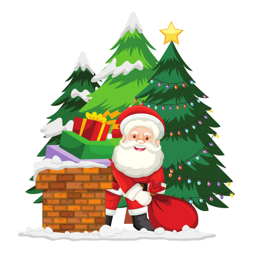 Santa Scene (0529) Thumbnail