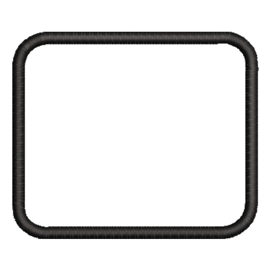 3.5 x 3 Round Corners Patch (0376) Thumbnail