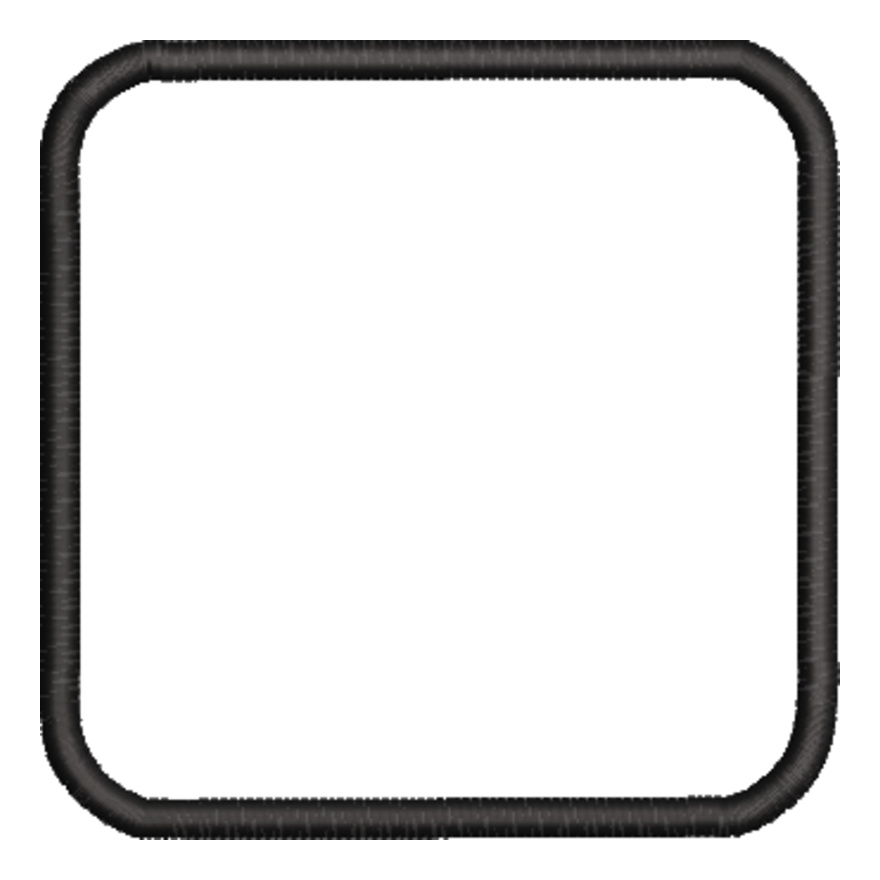 3.5 x 3.5 Round Corners Patch (0378) Thumbnail