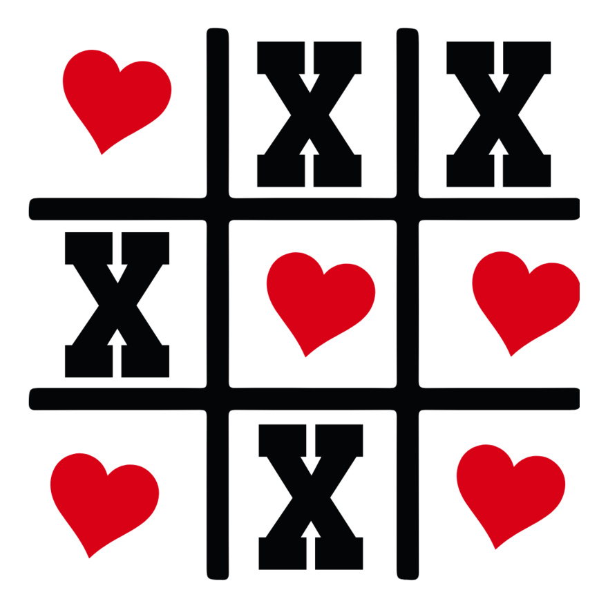 Valentine's Tic Tac Toe #1 (1016) Thumbnail