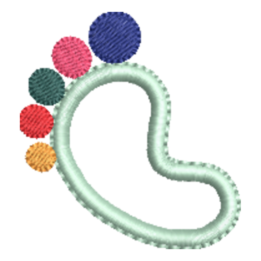 Feet Outline (0233) Thumbnail