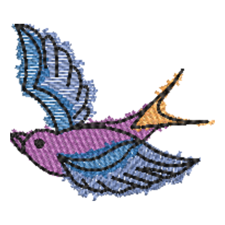 Coloured Sparrow (0301) Thumbnail