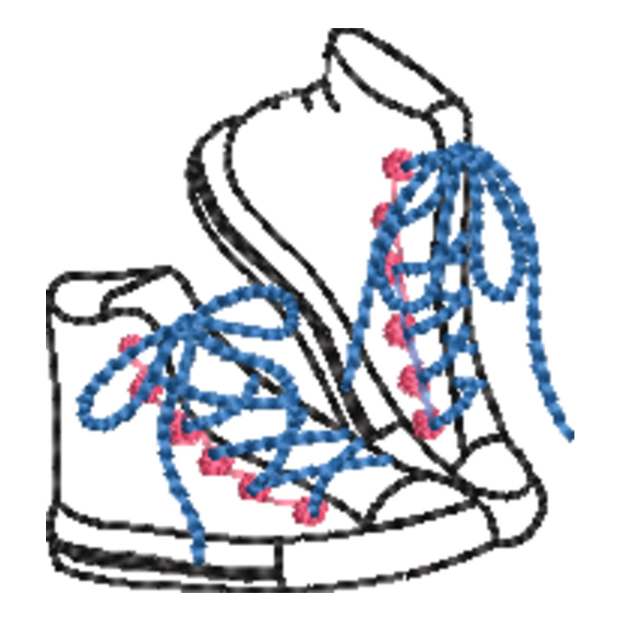 Shoes Line Art (0298) Thumbnail