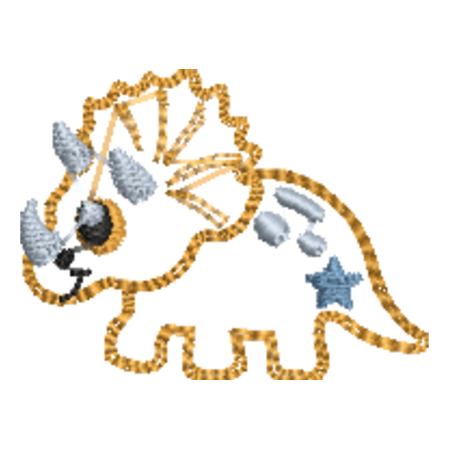 Cute Triceratops (0242) Thumbnail