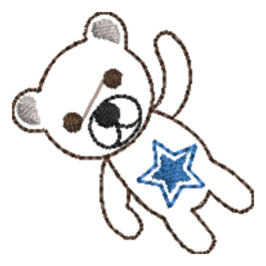 Bear Line Art (0265) Thumbnail