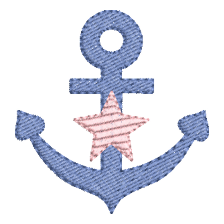 Anchor with Star (0271) Thumbnail