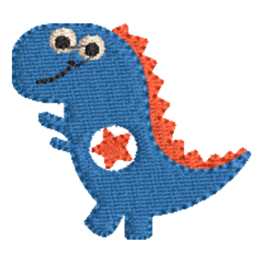 Dino with Star (0239) Thumbnail