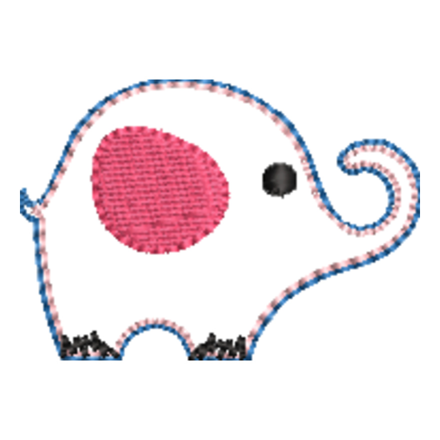 Elephant Line Art #2 (0268) Thumbnail