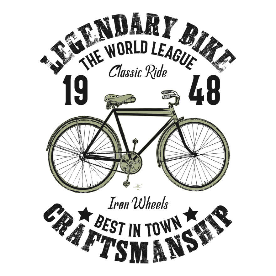 Vintage Style Legendary Bike League (0035) Thumbnail
