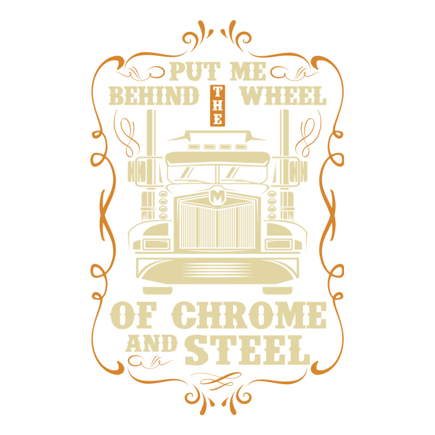 Trucker Chrome and Steel Love (0146) Thumbnail