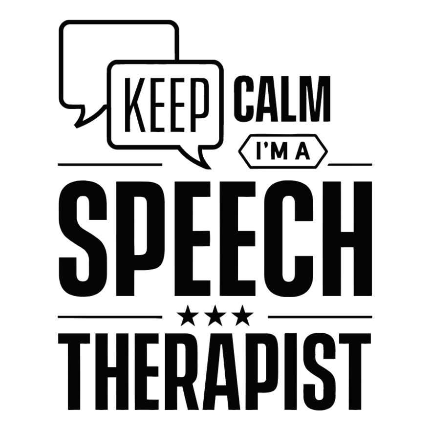 Keep calm I am a  speech therapist Thumbnail