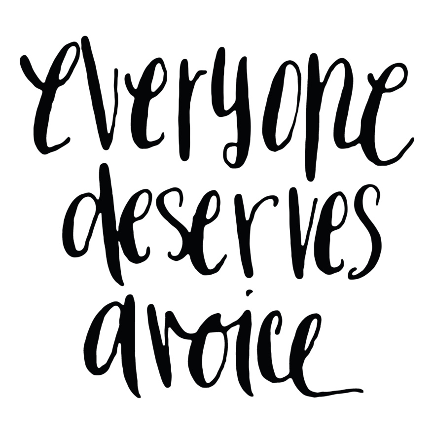 Everyone deserves a voice Thumbnail