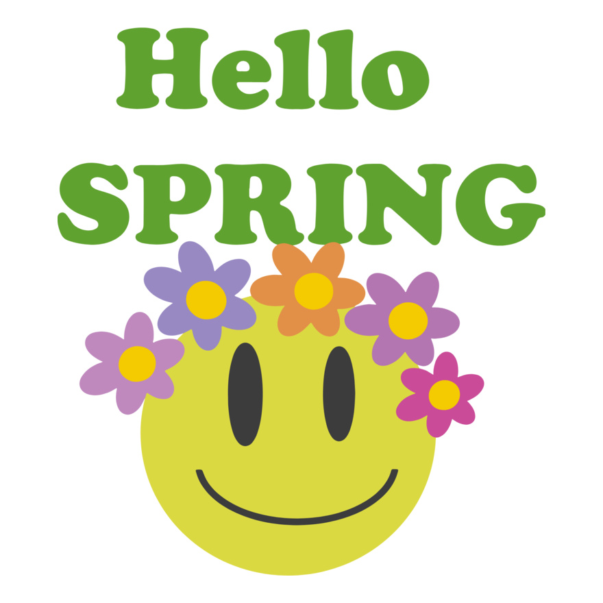 Hello Spring Smiley Thumbnail