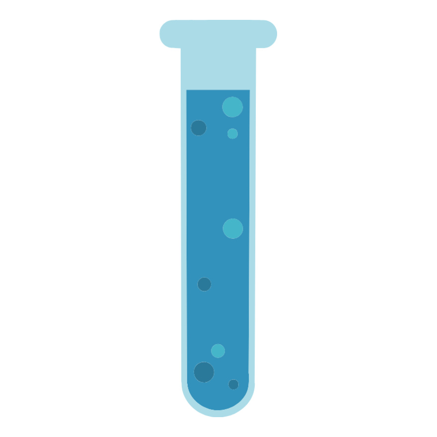 Test Tube Blue Thumbnail
