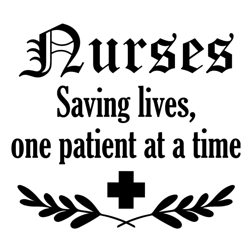 nurses saving lives one patient at a time nurse quote svg Thumbnail