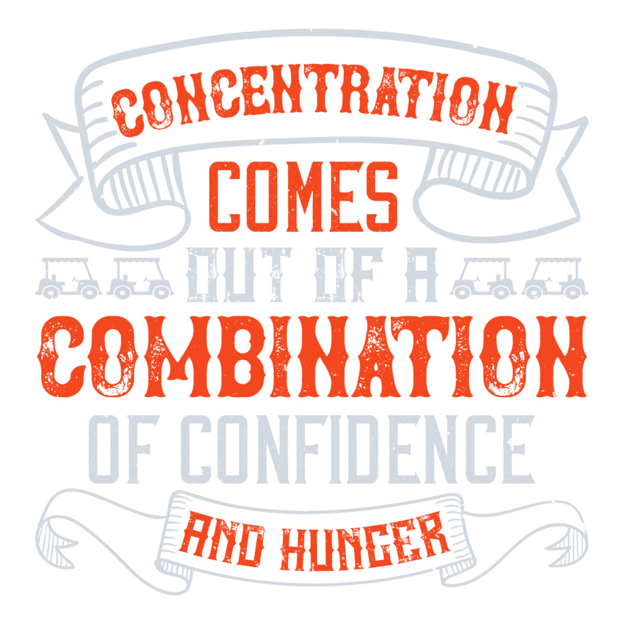 Concentration Golf Quote Thumbnail