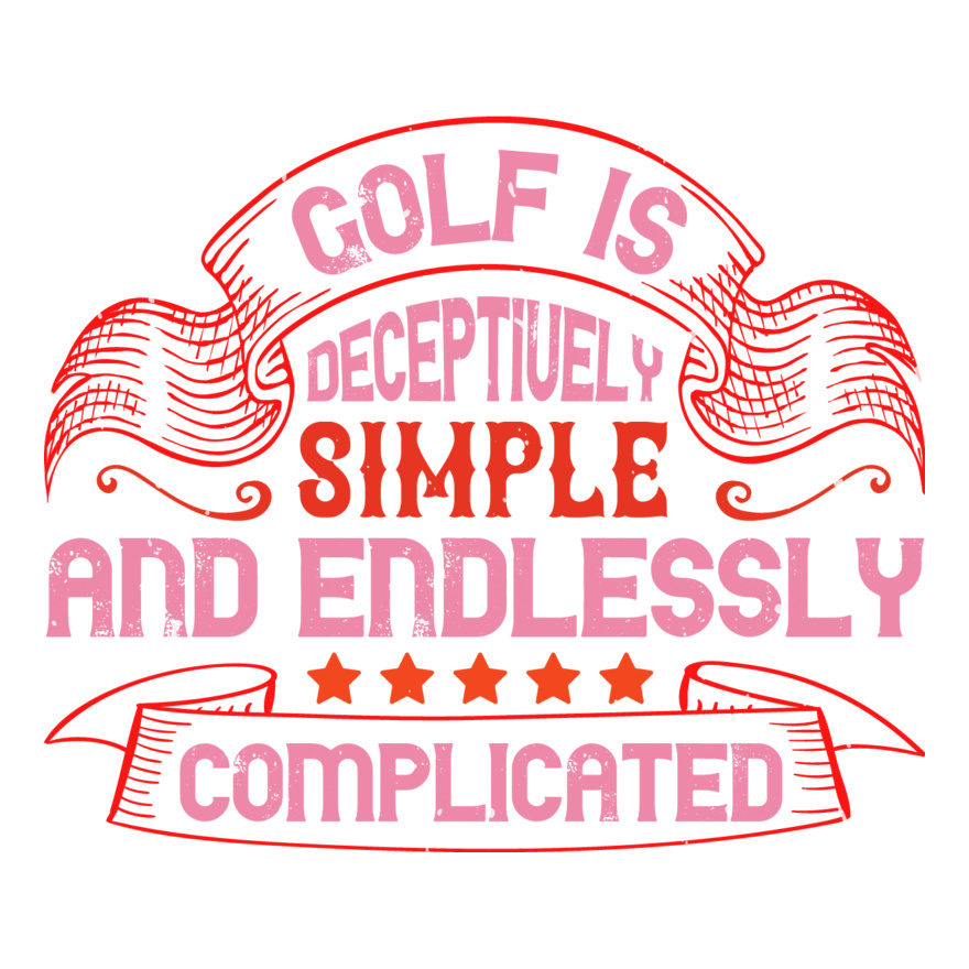 Simple & Complicated Golf Quote Thumbnail