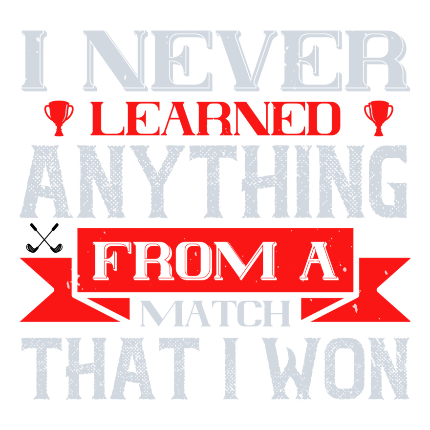 Learn From Losing Golf Quote Thumbnail