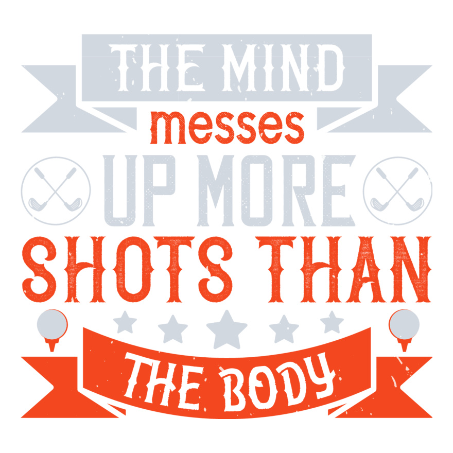 Mind Messes Shots Golf Quote Thumbnail