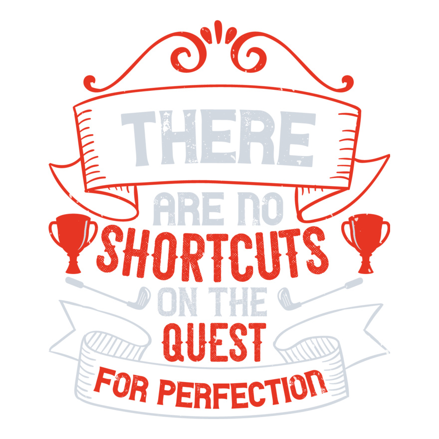 Shortcut & Perfection Golf Quote Thumbnail