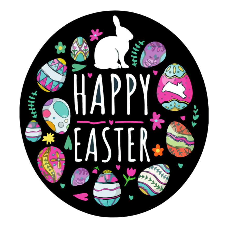 Happy Easter Traditional Eggs Thumbnail