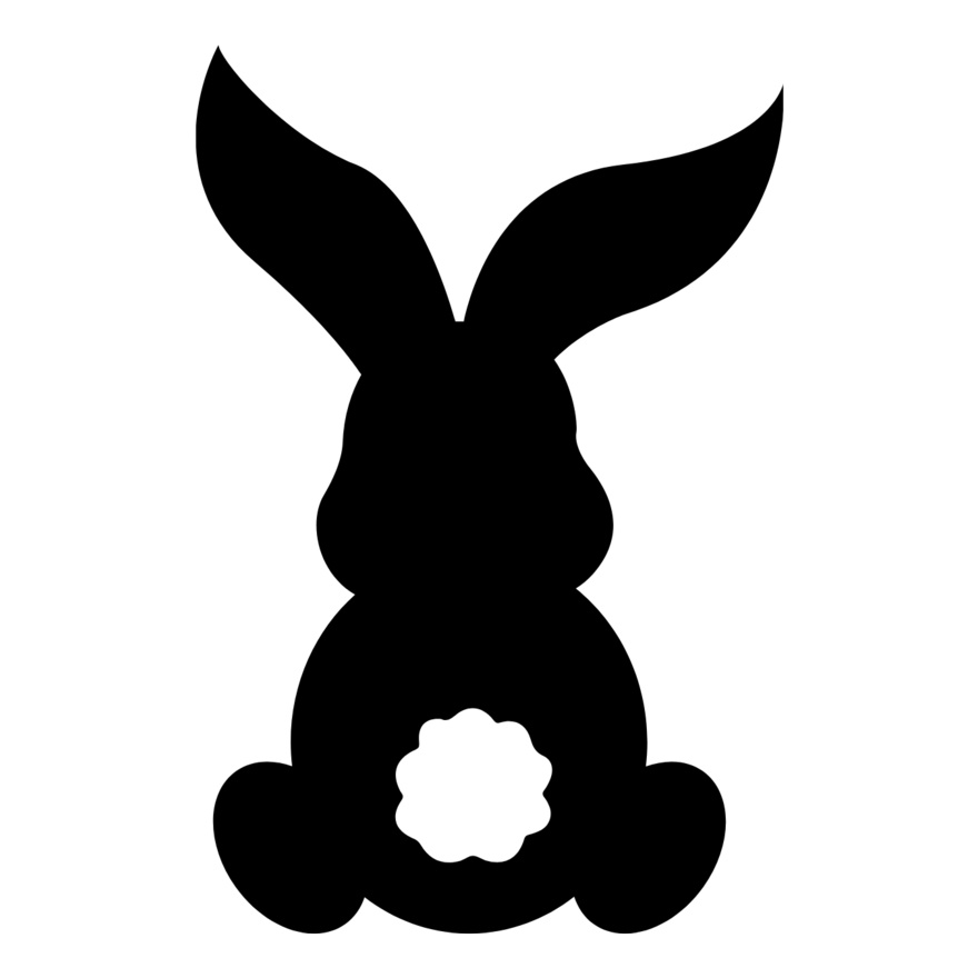 Black Bunn with Editable Picture Thumbnail