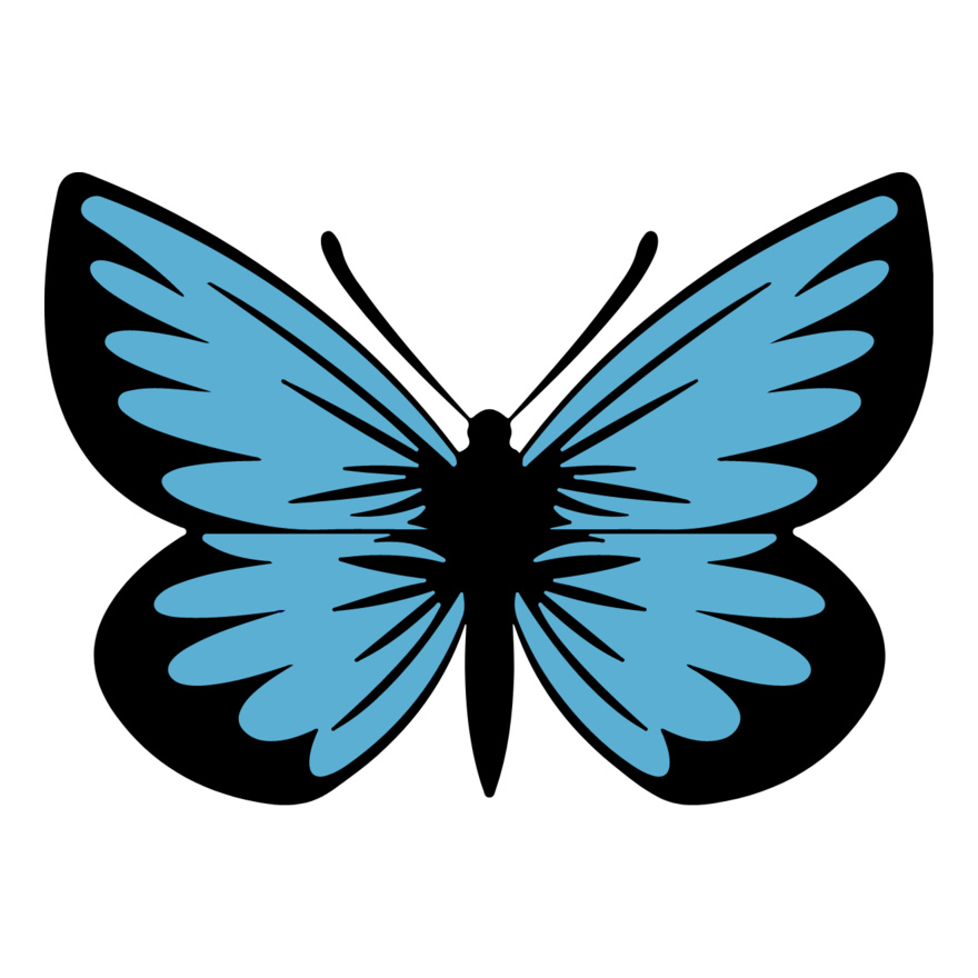 Blue Butterfly Thumbnail