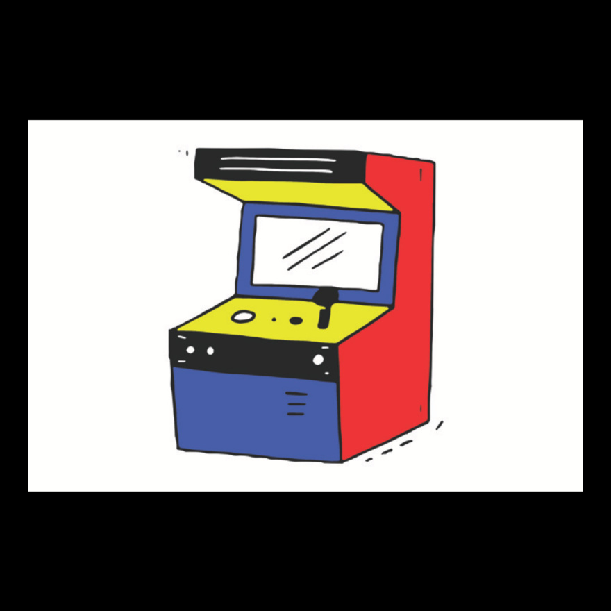 Arcade Game Sketch Thumbnail