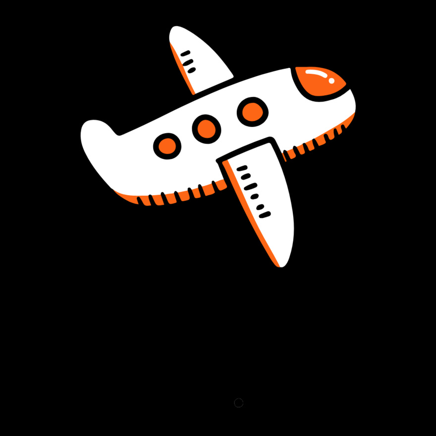 Airoplane With Map Direction Thumbnail