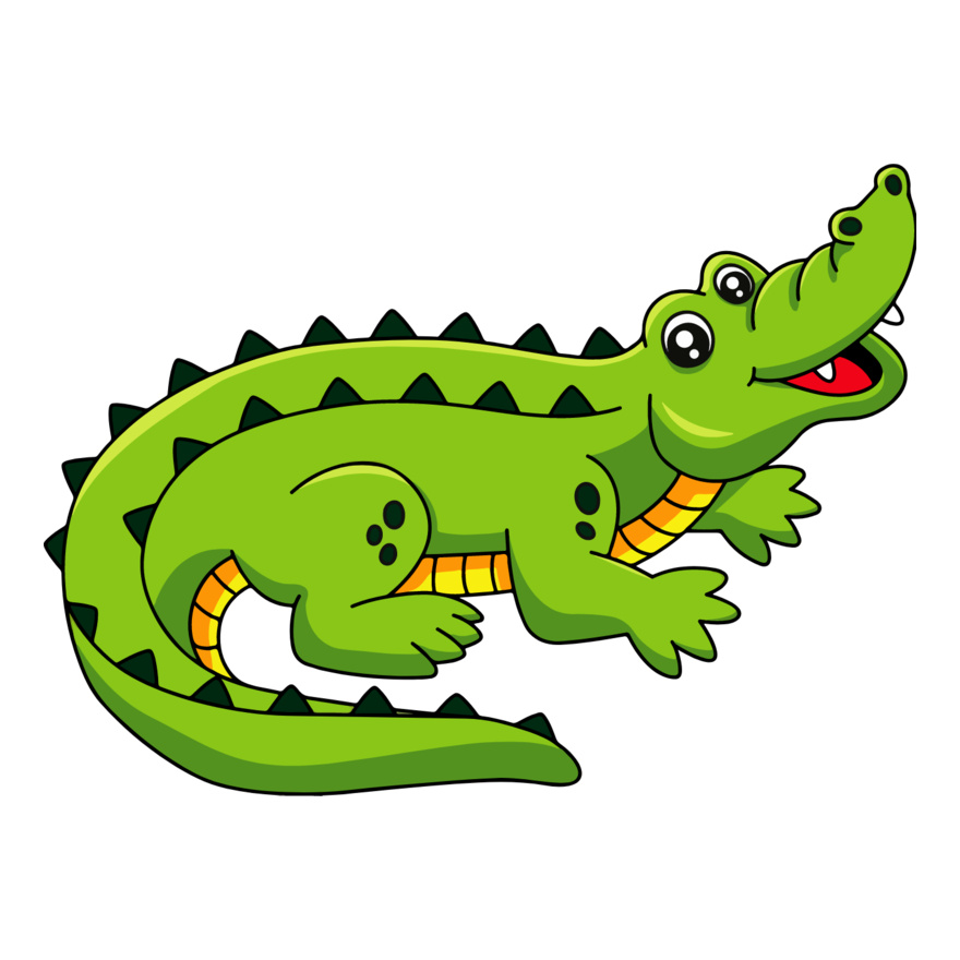 Cartoon Crocodile Thumbnail
