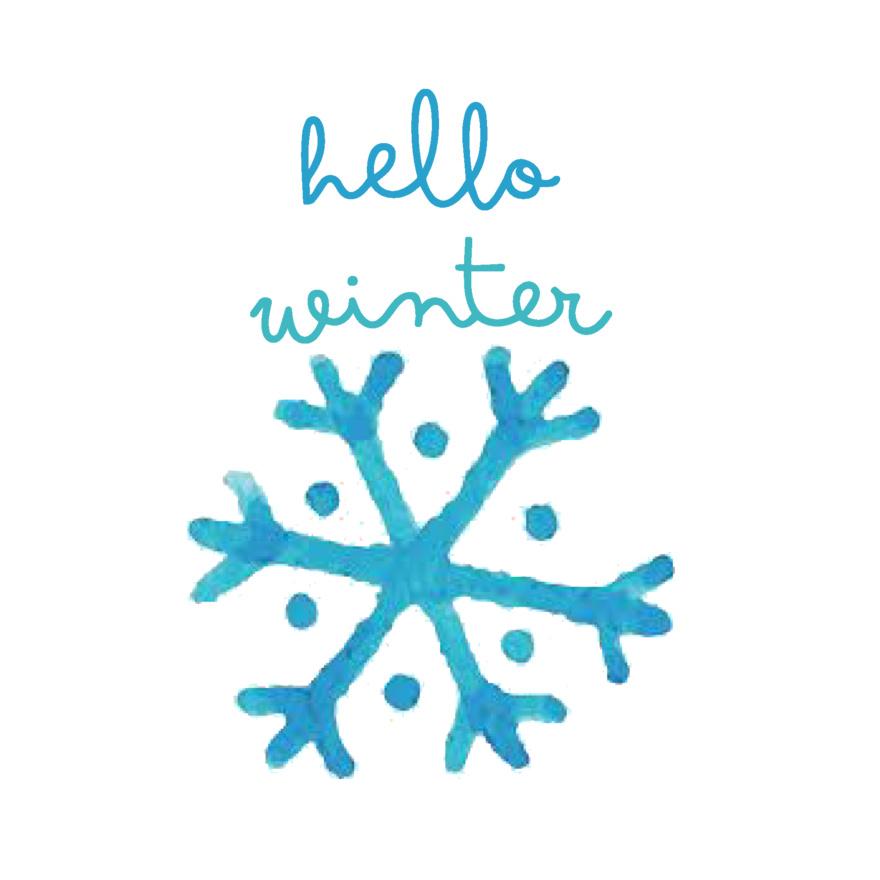 Hello Winter Doodle Thumbnail