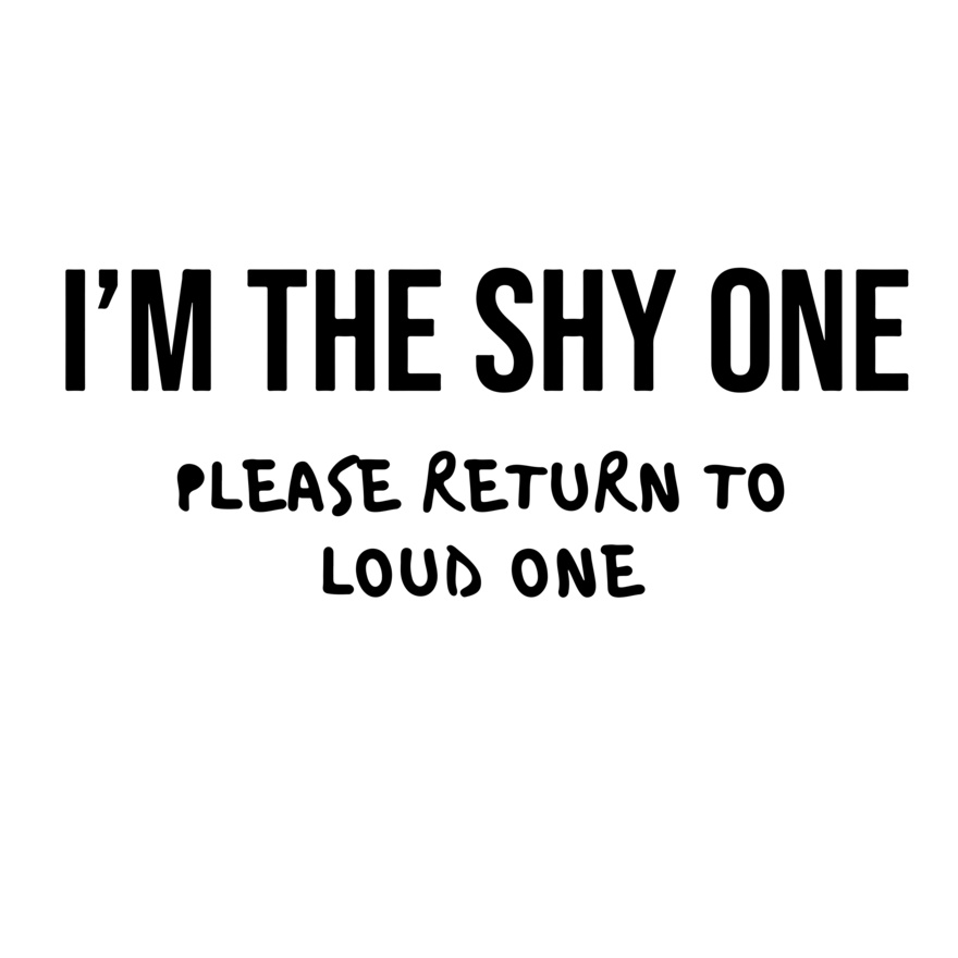I'm The Shy One Thumbnail