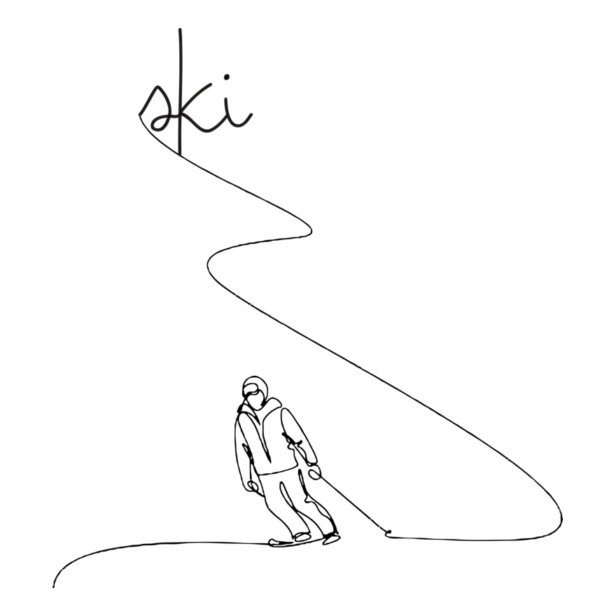 Ski Minimalistic Thumbnail