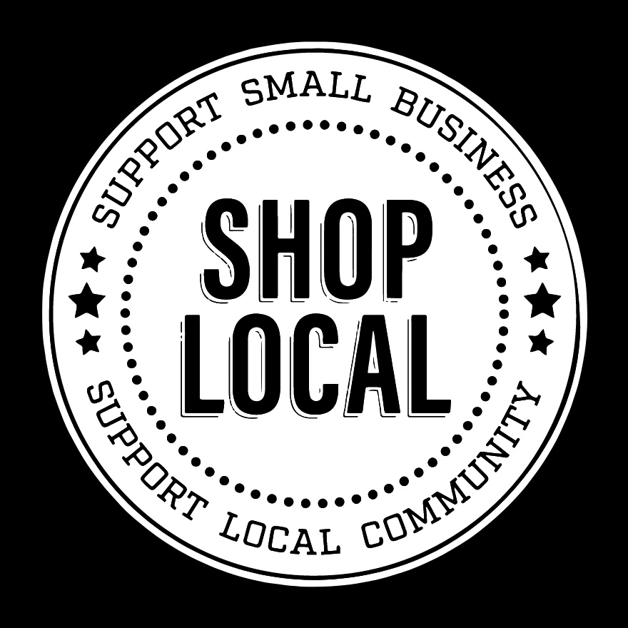 Shop Local Circle Patch (1050) Thumbnail