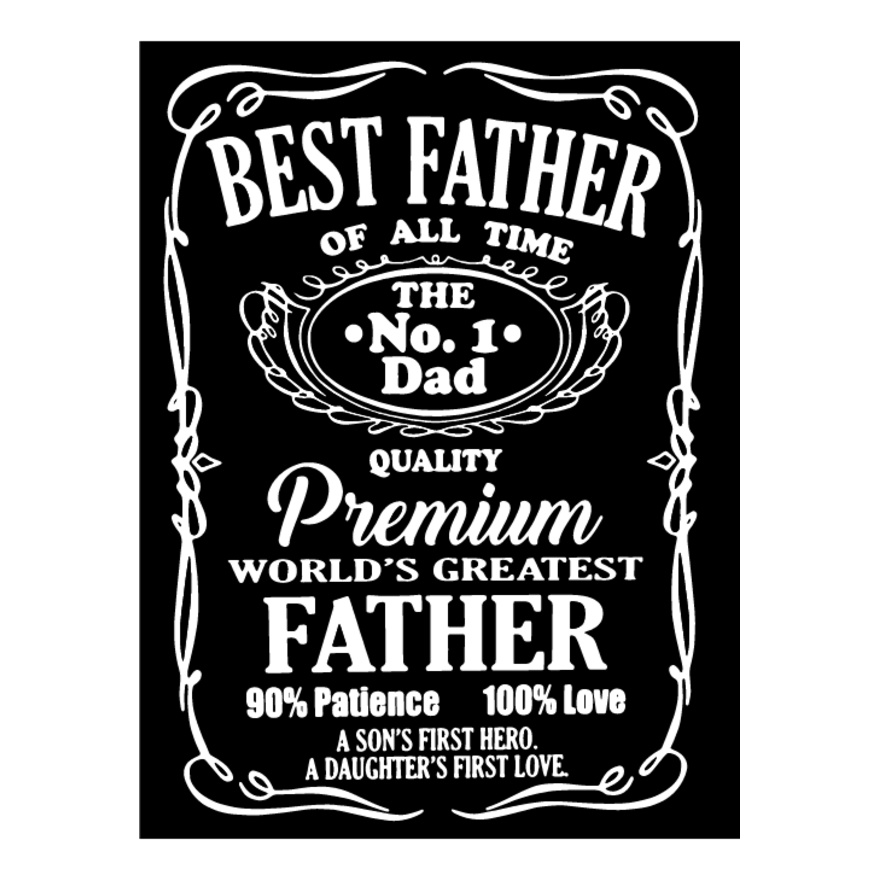 Best Father Whiskey Label Thumbnail