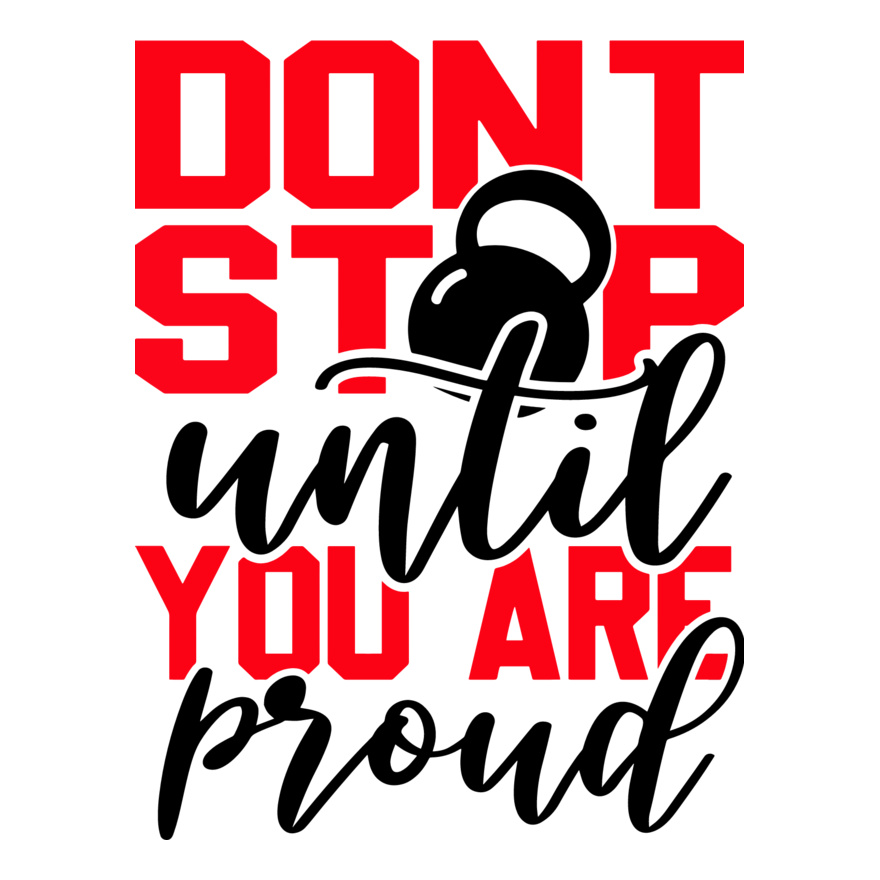 Don t Stop until You are proud Thumbnail