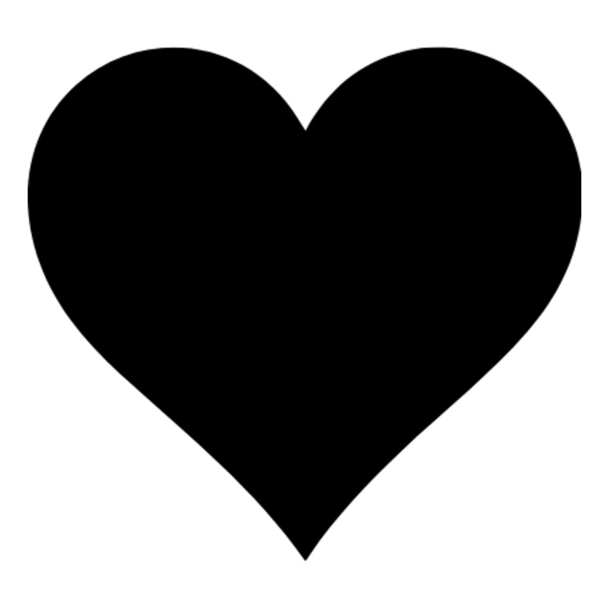 Simple Solid Heart Thumbnail