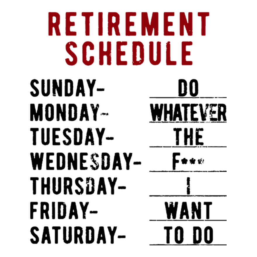 Retirement Schedule Thumbnail