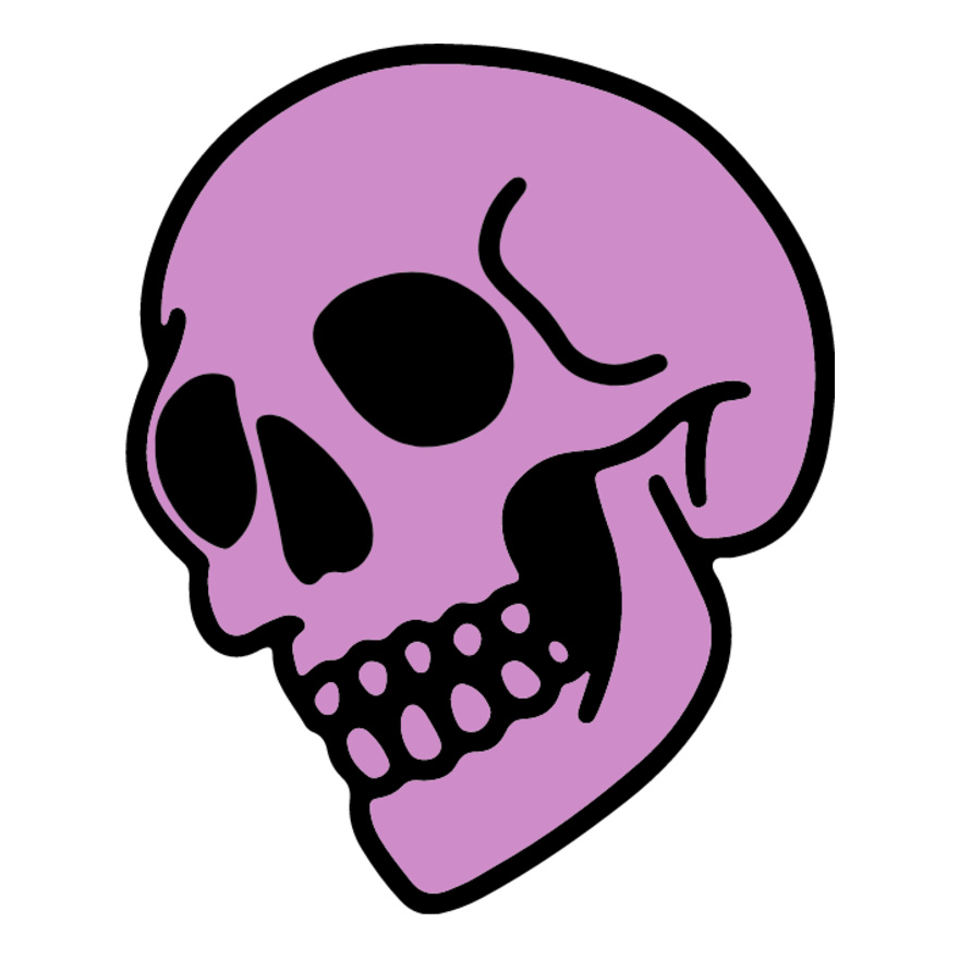 Tilted Head Skull Thumbnail