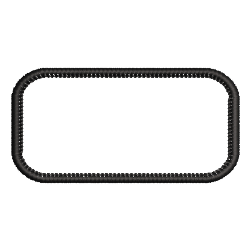 Marrow like patch border 3 5 x 2 inches Thumbnail