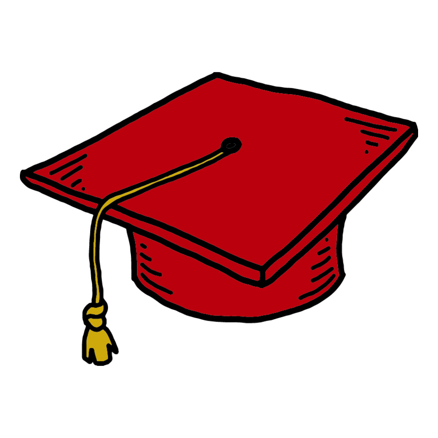 Graduation Cap  Colour Customizeable  Thumbnail