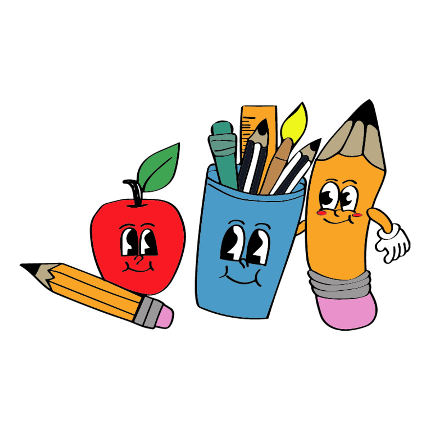 Retro Back To School Design Thumbnail